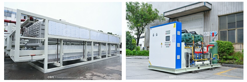 Pre-shipment testing of CBFI block ice machines