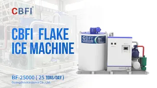 【EN】 CBFI BF25000 | เครื่องทำน้ำแข็งเกล็ดขนาด 25 ตันต่อวัน | การทดสอบก่อนจัดส่งจากโรงงาน